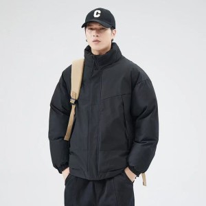 棉服男冬季立领加厚保暖棉衣男宽松休闲外套男潮流百搭棉袄