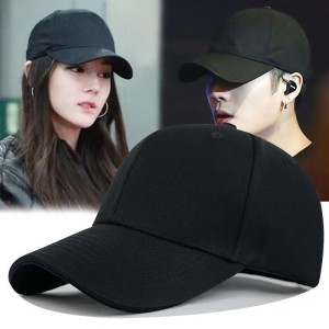 深顶大头围棒球帽子男硬顶加大加宽帽檐显脸小潮牌帅气防晒鸭舌帽